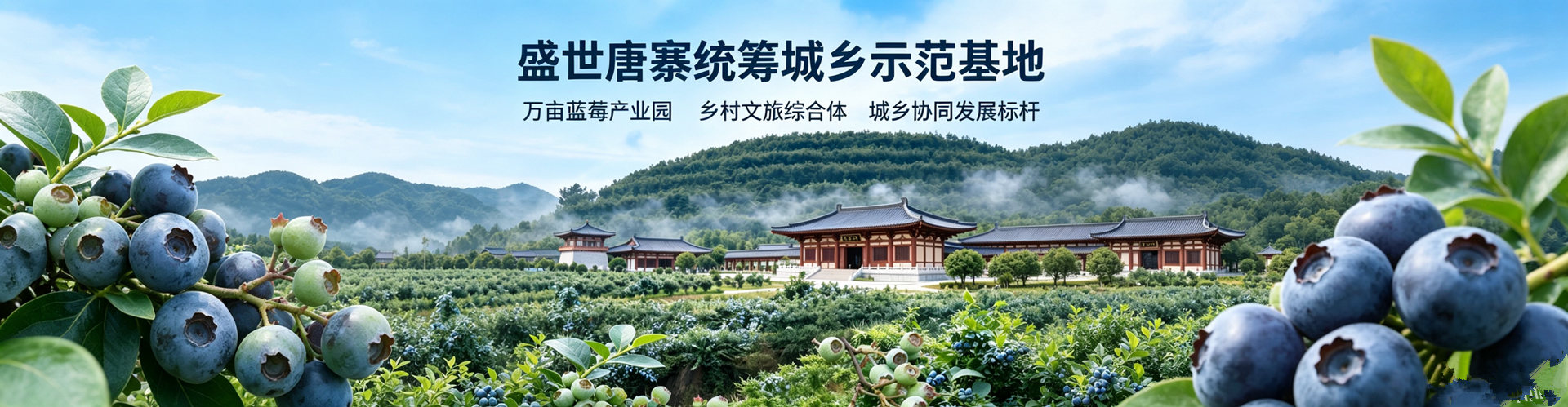 盛世唐寨田园风光